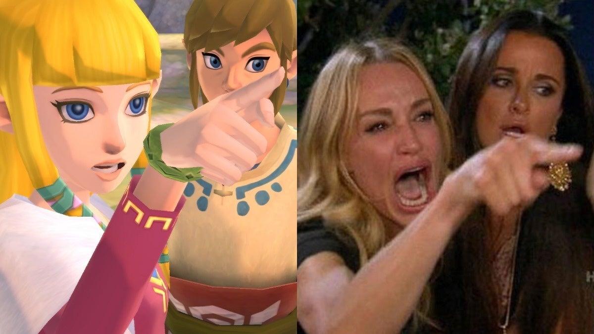 The Legend of Zelda: Skyward Sword Fans Discover Popular Meme